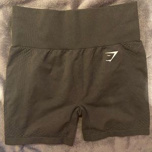 GYMSHARK VITAL SEAMLESS SHORTS-BLACK MARL